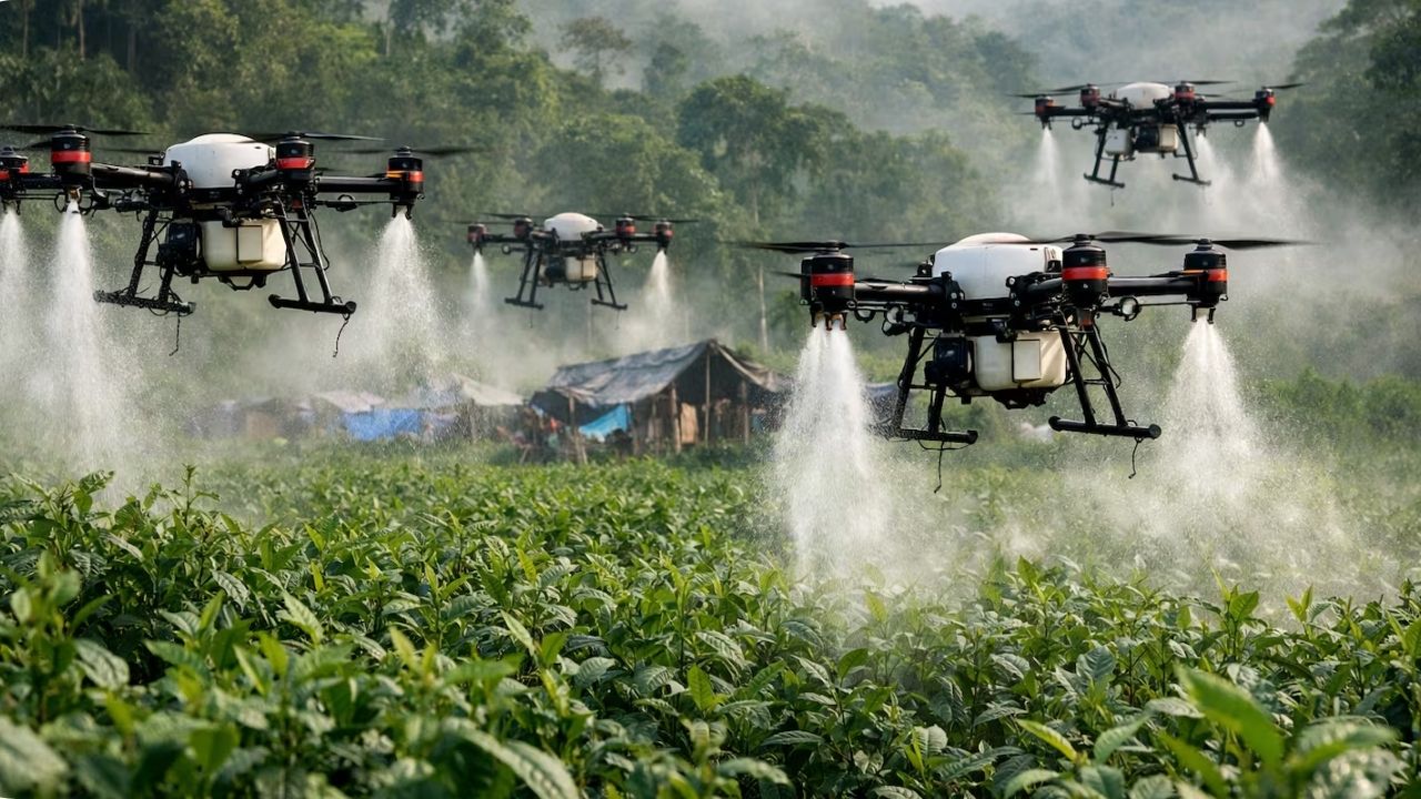 Valdivia rechaza aspersión con drones y pide reactivar la sustitución voluntaria de cultivos