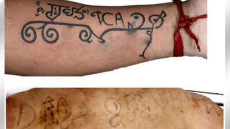 ¿Reconoce estos tatuajes? Buscan a familiares de hombre hallado sin vida en Santa Bárbara e ingresado a Medicina Legal en Medellín