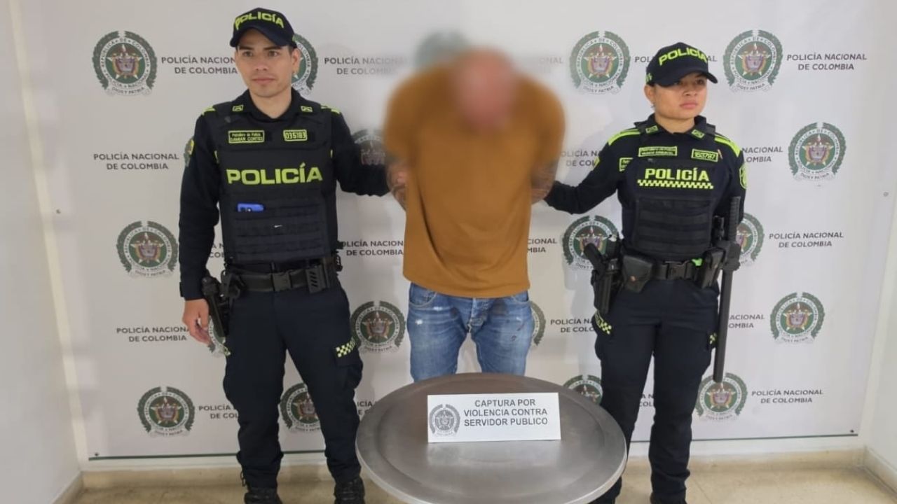 Así fue la persecución que terminó con la captura del hombre que habría agredido a tres agentes en Sabaneta