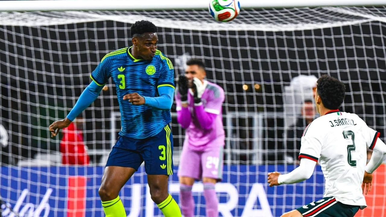 Colombia y México empataron 1-1 en el amistoso jugado en Baltimore