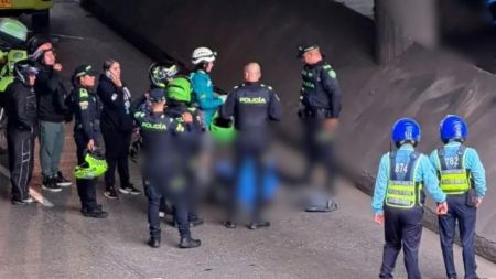 El patrullero Arnold falleció en un accidente de tránsito cerca de La Minorista