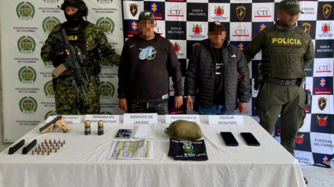 Cae alias 'Rafa', presunto cabecilla del Clan del Golfo en San Jerónimo