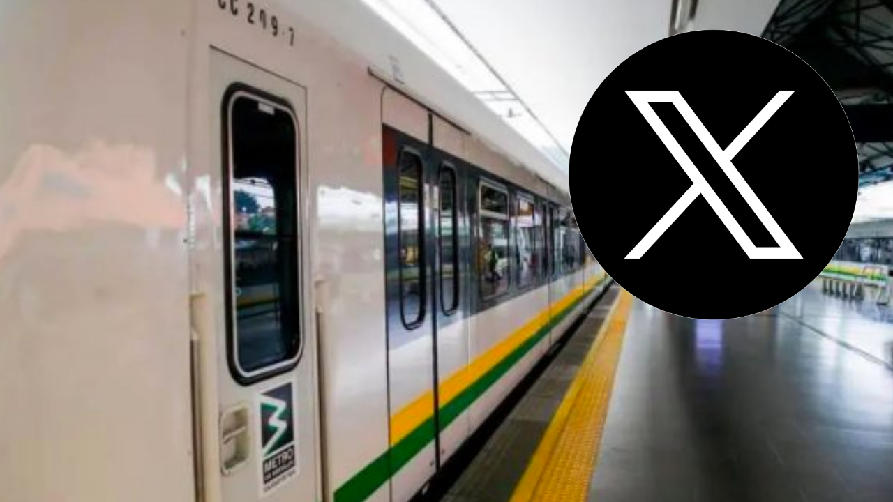Cuenta oficial del Metro de Medellín en X sufre hackeo temporal con publicaciones sobre criptomonedas