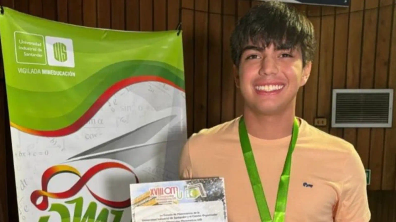 Universidad antioqueña recibirá a Matías Luengas, el estudiante con puntaje perfecto en el Icfes