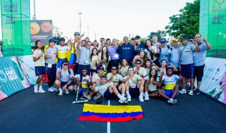 Júbilo inmortal: Colombia es campeón mundial de patinaje de velocidad