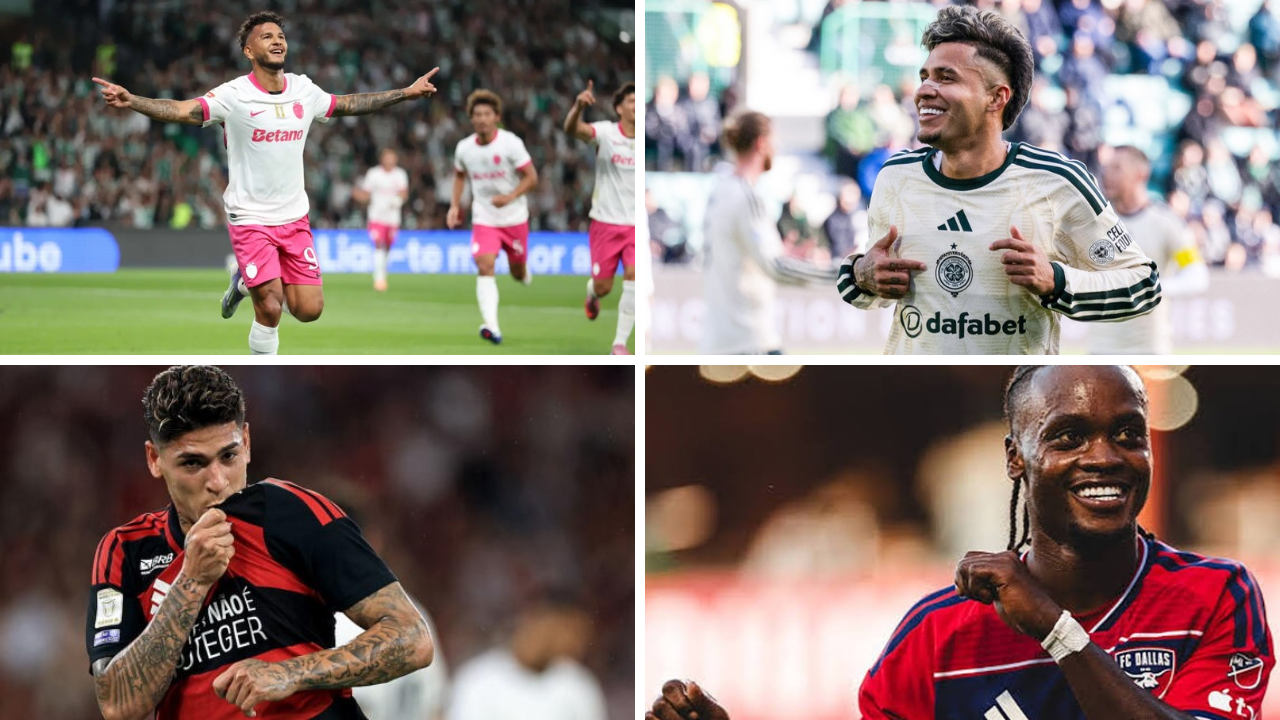 Siguen los colombianos en el exterior reportándose con goles