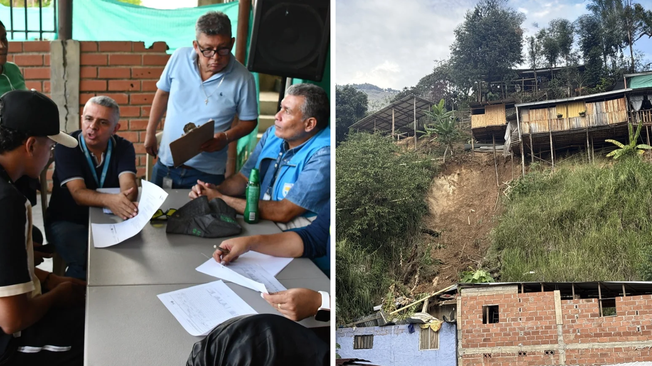 Bello declara calamidad pública por movimiento en masa en el sector La Sonora
