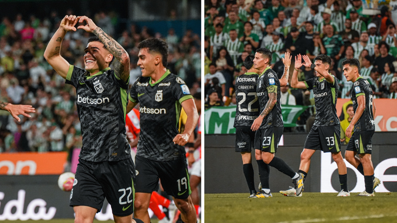 Atlético Nacional ganó, sigue en racha y recuperó el liderato de la Liga