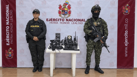 Incautan equipos de comunicación del Clan del Golfo en zona rural de Carepa, Antioquia