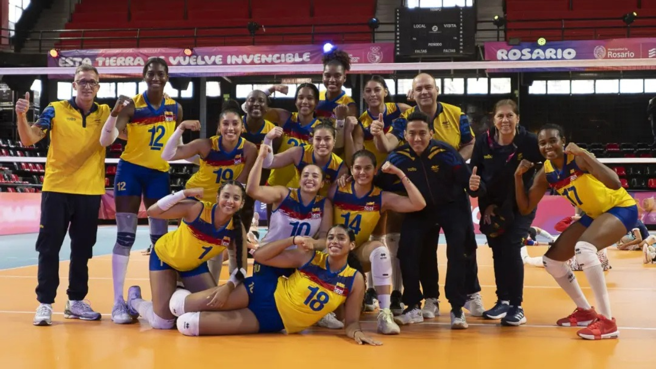 Listos los rivales de Colombia femenina en el Mundial de Voleibol