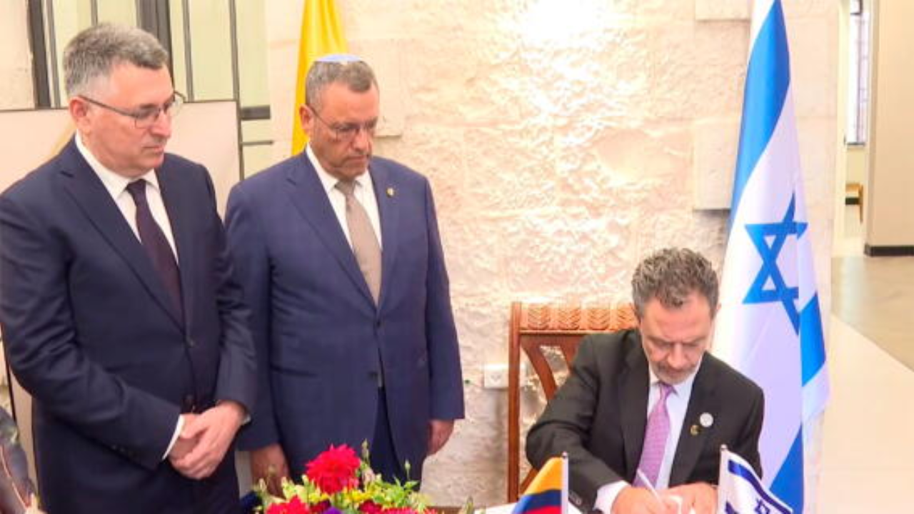 Colombia abre embajada en Jerusalén y restablece relaciones comerciales con Israel
