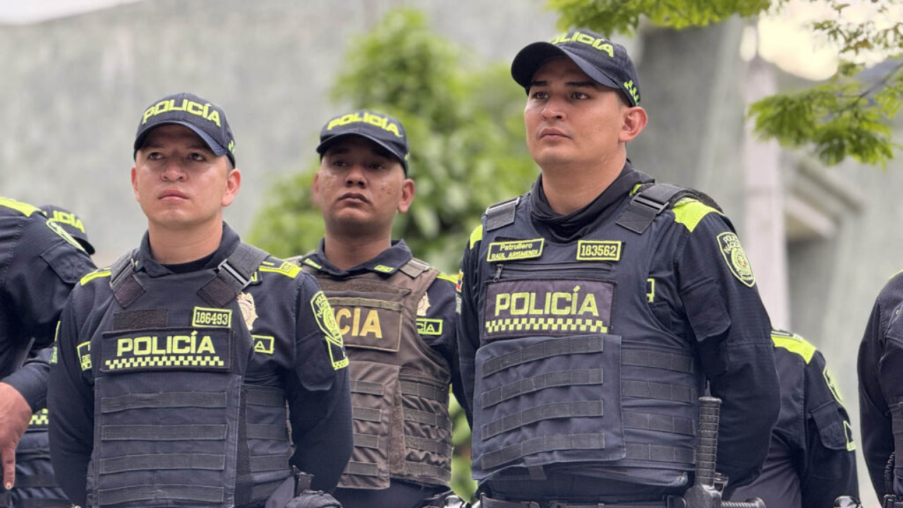 Balacera en el centro de Medellín deja un hombre muerto y dos heridos, entre ellos un policía