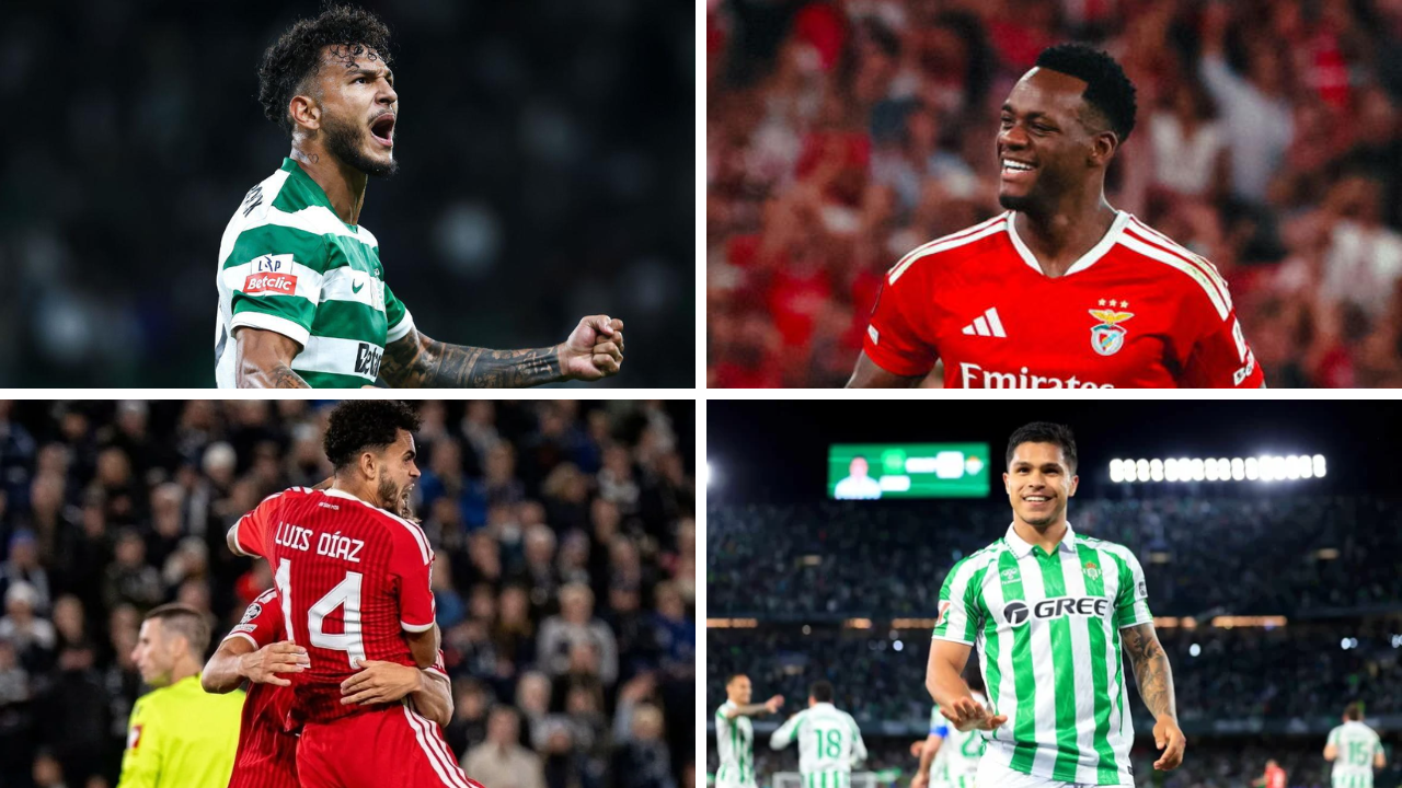 En Champions y Europa League: los colombianos que anotaron en esta jornada internacional