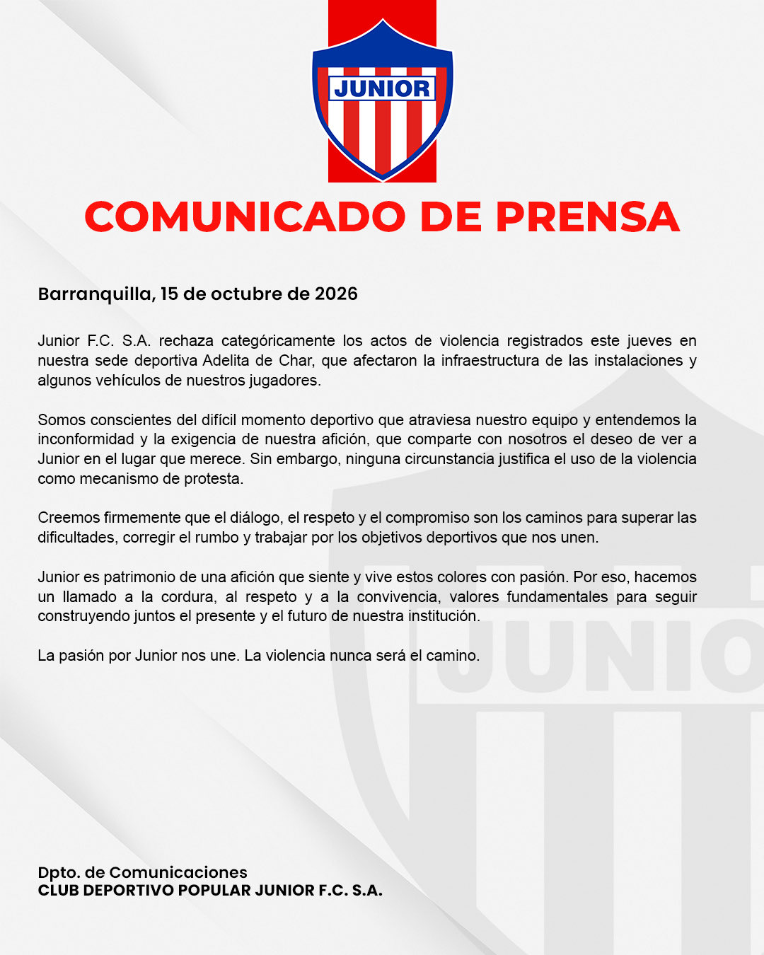 Tensión en Junior: hinchas protestaron con grafitis en carros de jugadores y la sede deportiva 1 Tensión en Junior: hinchas protestaron con grafitis en carros de jugadores y la sede deportiva