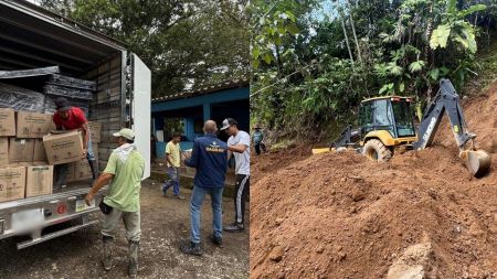 Gobernación de Antioquia entrega ayudas a familias afectadas por lluvias en Urabá