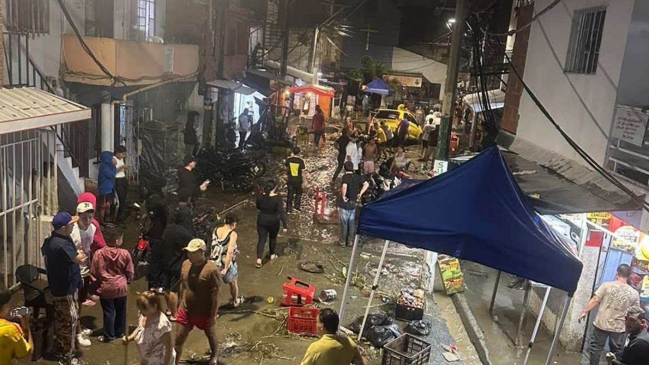 Más de 500 personas resultaron afectadas tras fuertes lluvias en el sector de La Iguaná