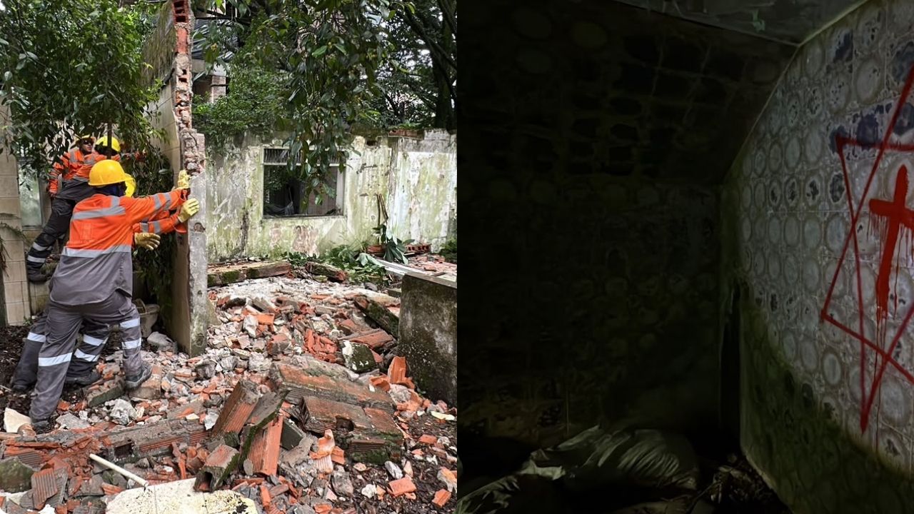 ¿Rituales, vicio y apología al delito? Inician la demolición de la casa de Escobar en El Poblado