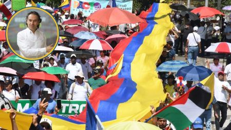 La advertencia del alcalde Federico Gutiérrez previa a las marchas: «La protesta jamás puede significar violencia o vandalismo» La advertencia del alcalde Federico Gutiérrez previa a las marchas de ADIDA y Fecode: "Protesta sí, violencia no"