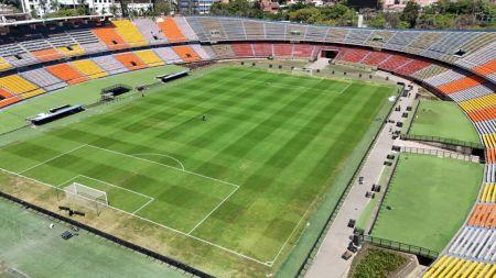 El Estadio Atanasio Girardot está listo para el ‘Clásico Paisa’ luego del festival EDC El Estadio Atanasio Girardot está listo para el 'Clásico Paisa' luego del festival EDC