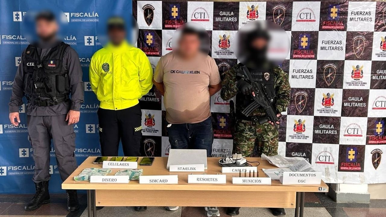 Capturan en Carepa a presunto cabecilla del Clan del Golfo señalado de extorsiones y homicidios