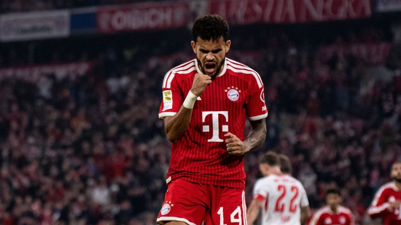 Triplete y asistencia de Luis Díaz en la victoria 6-1 del Bayern Múnich ante el Leipzig