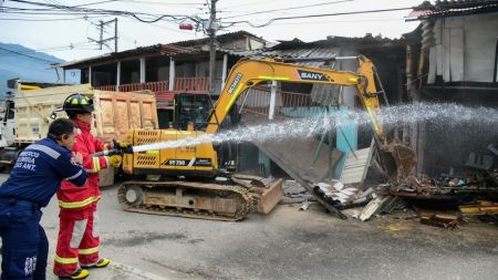 Demuelen ocho inmuebles en Caldas que eran usados como expendios de droga y focos de inseguridad