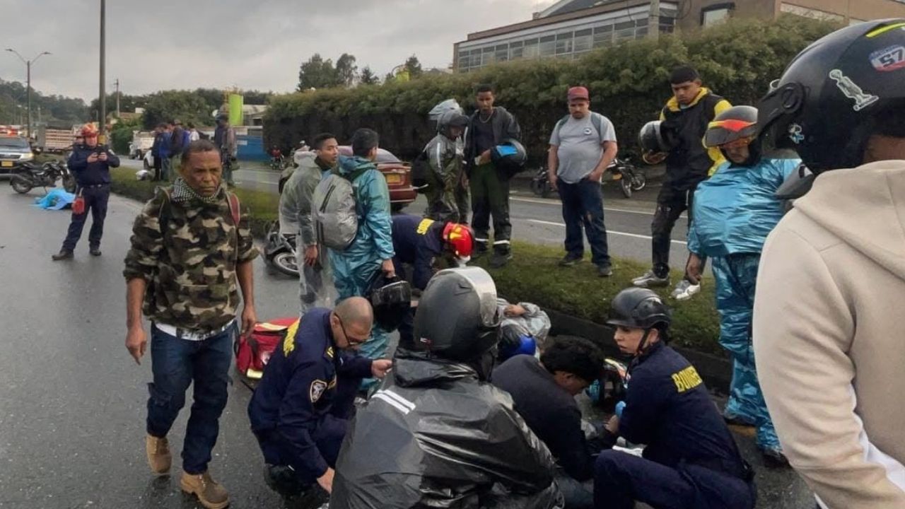 Siniestro vial con una persona fallecida en la Autopista Medellín - Bogotá, después del retorno del Sango
