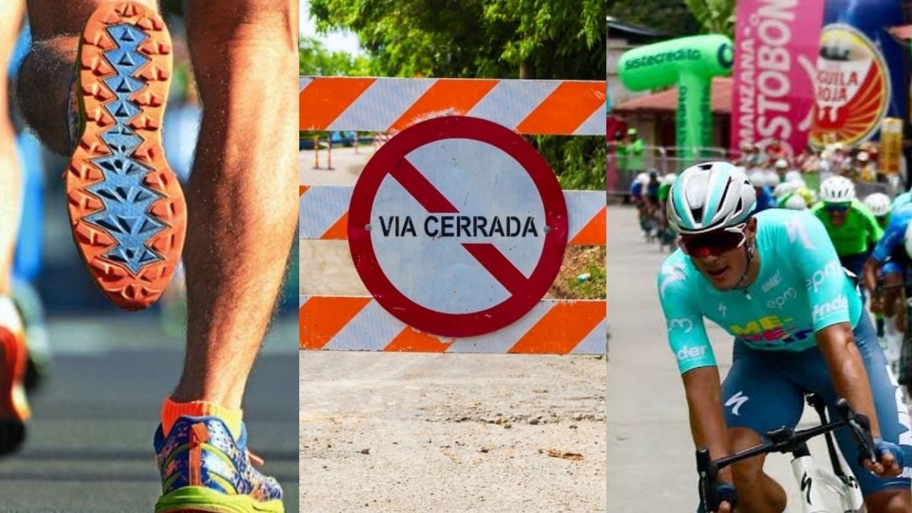 ¡Ojo! Medellín tendrá cierres viales este domingo por el Clásico RCN y la ASICS Golden Run