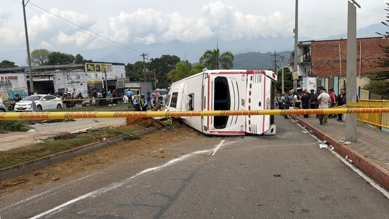 Identificaron a la mujer que falleció en el accidente de bus en la calle Barranquilla