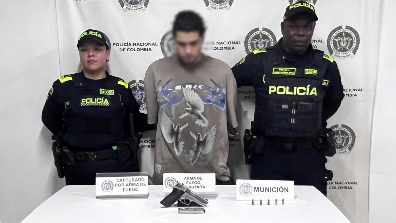 Con una subametralladora cargada: cayeron dos presuntos integrantes de 'Los Chatas' en Barbosa