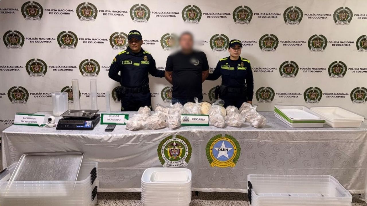 Cae presunto integrante de ‘Los Chivos’ con cargamento de cocaína en Belén