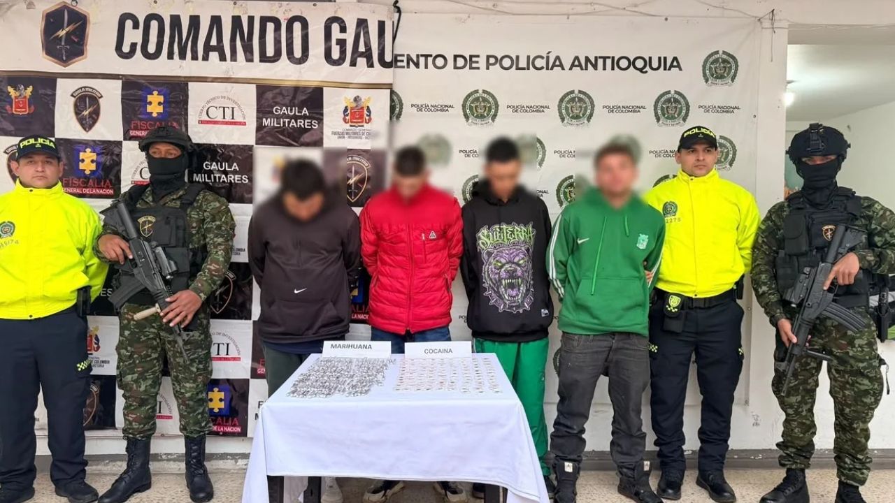 Cae alias ‘Rata’ junto a siete personas en operativos contra el delito en Marinilla