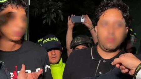 Capturan a Jacobo y Eddy, hijo e hijastro de Iván René Valenciano, en operativo en Medellín