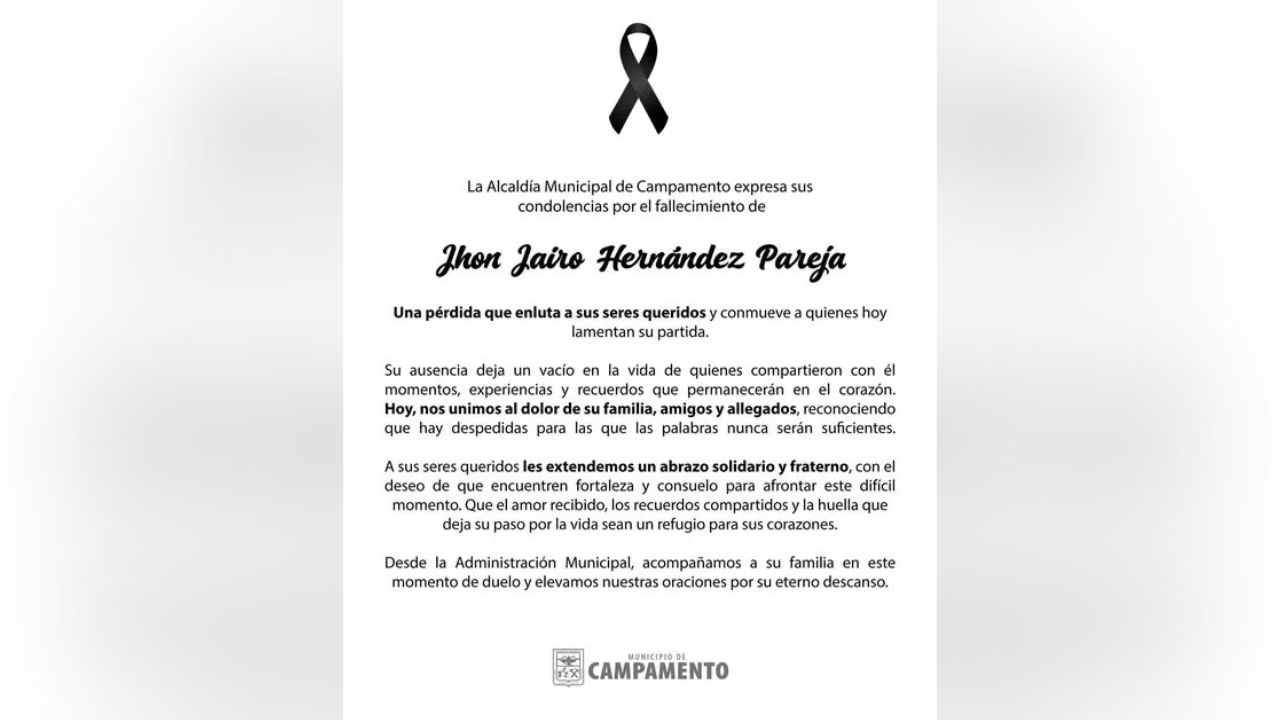 A Emmanuel y Jhon Jairo los habrían asesinado luego de salir de un partido de fútbol en Campamento