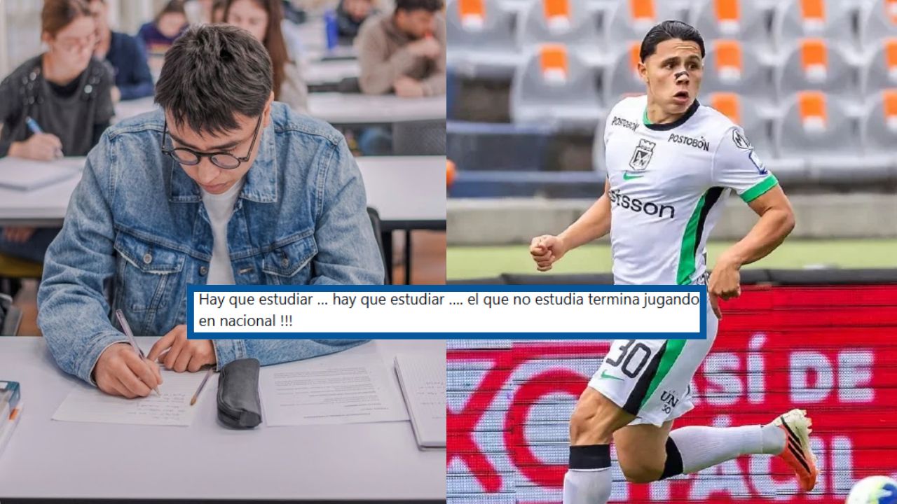 ⁠”El que no estudia termina jugando en Nacional”: esto lo dijo un periodista en sus redes sociales después de las declaraciones de futbolista