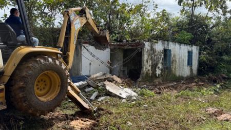 Demuelen en Cocorná la propiedad número 85 recuperada contra el microtráfico en Antioquia