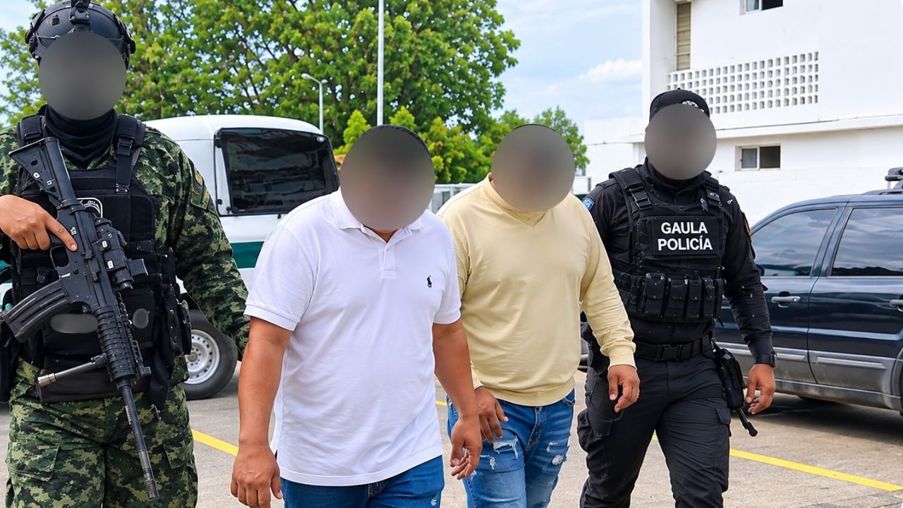 Capturaron a dos presuntos integrantes del Clan del Golfo en Cáceres, Antioquia