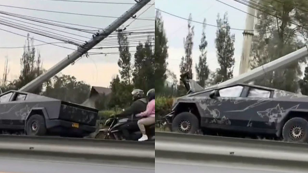 La Cybertruck que se accidentó en Rionegro habría sido la sorteada por Westcol
