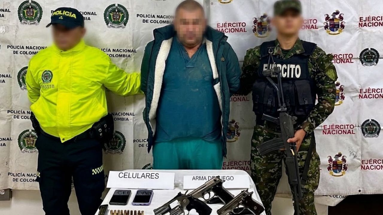 Capturan en San Pedro de los Milagros a alias "El Gordo" o "Sapo", señalado coordinador del Clan del Golfo