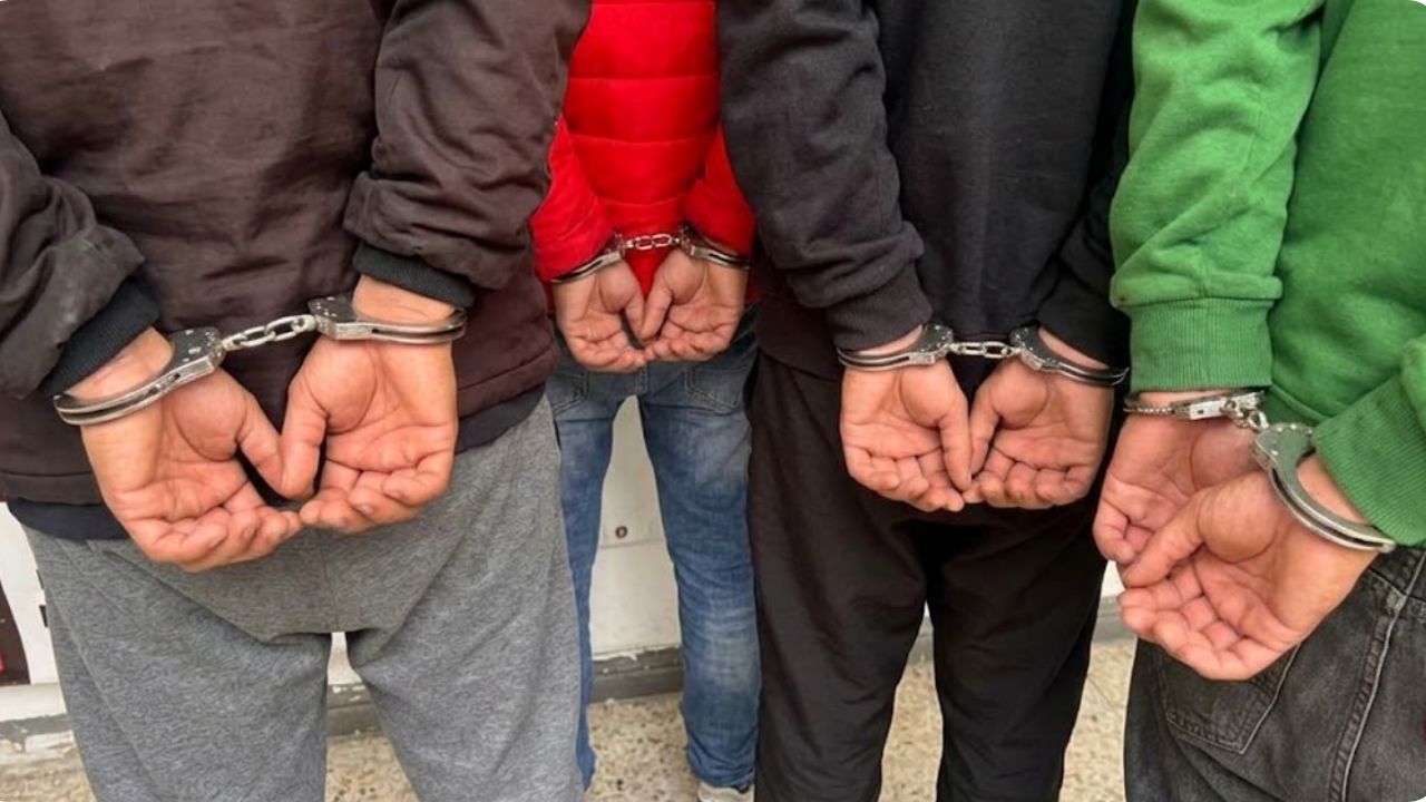 Capturan en Marinilla a cuatro presuntos integrantes del grupo delincuencial El Mesa