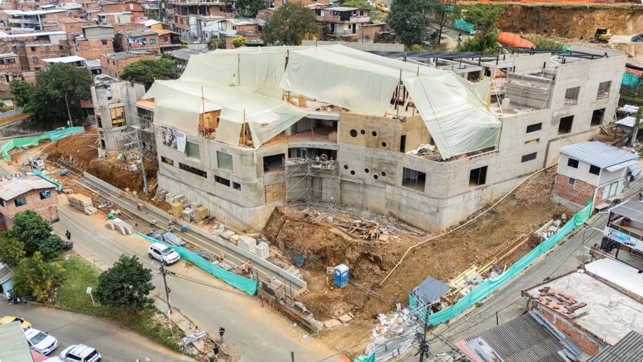Jardín Buen Comienzo La Libertad avanza al 70% en Villa Hermosa; conozca los avances