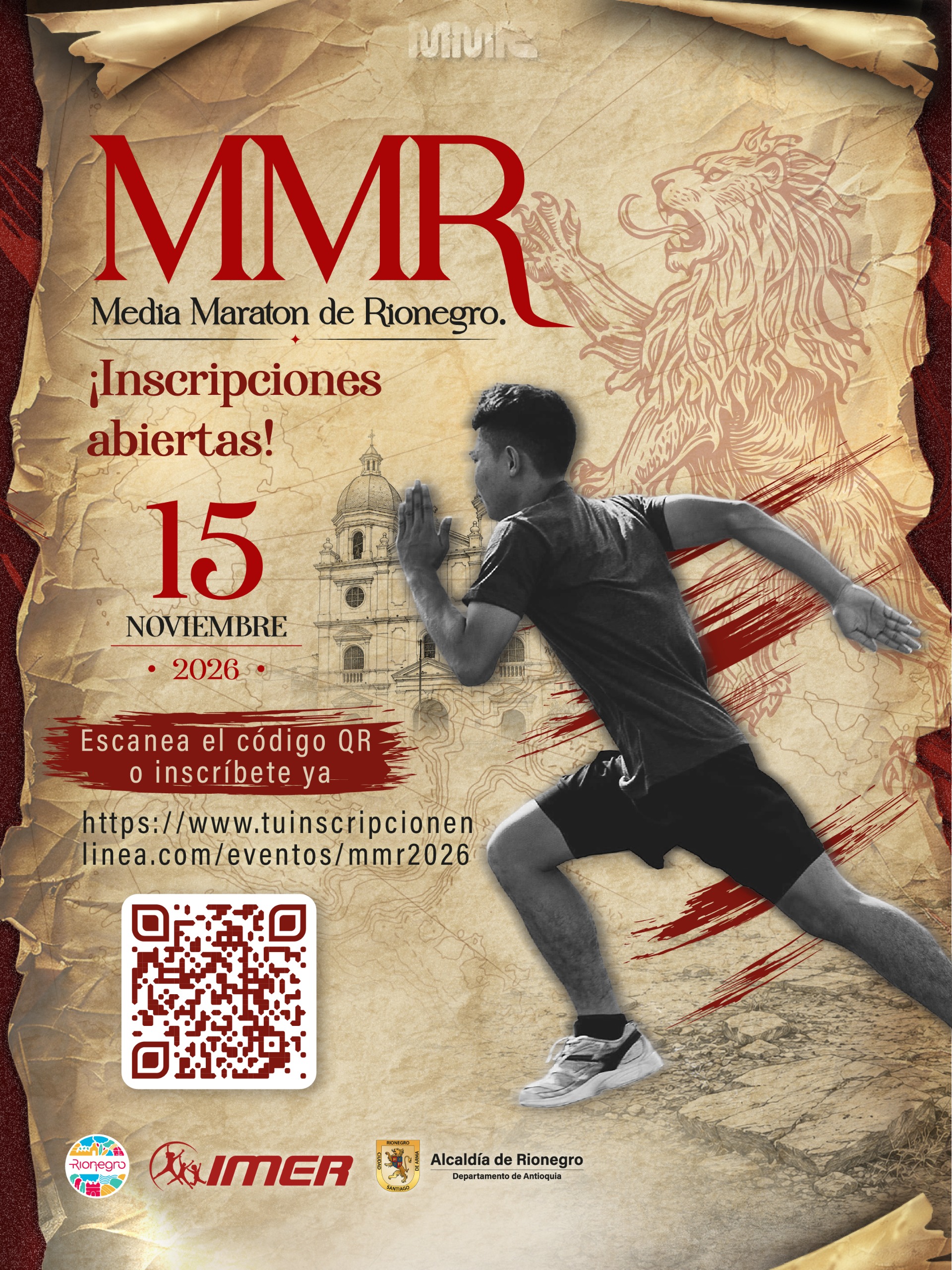 Se acerca la Media Maratón de Rionegro 2026 1 Se acerca la Media Maratón de Rionegro 2026