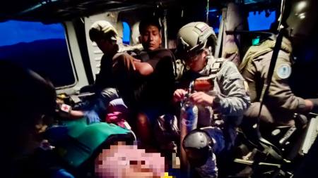 VIDEO: Así fue el rescate de una joven indígena trasladada de urgencia en helicóptero desde Juradó