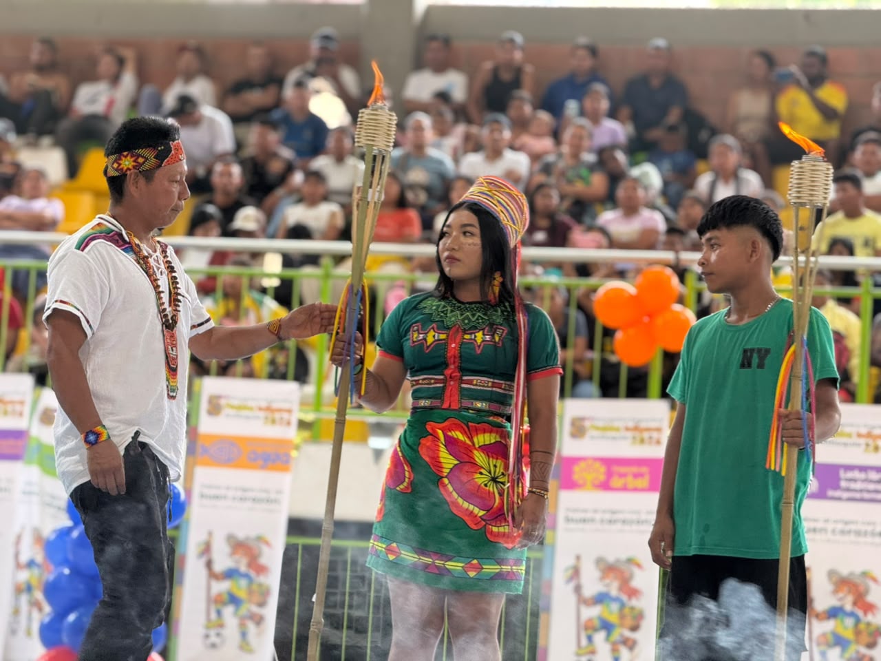 Más de 600 deportistas indígenas participan en la quinta edición de los Juegos Departamentales en Dabeiba
