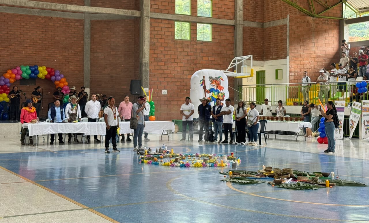 Más de 600 deportistas indígenas participan en la quinta edición de los Juegos Departamentales en Dabeiba