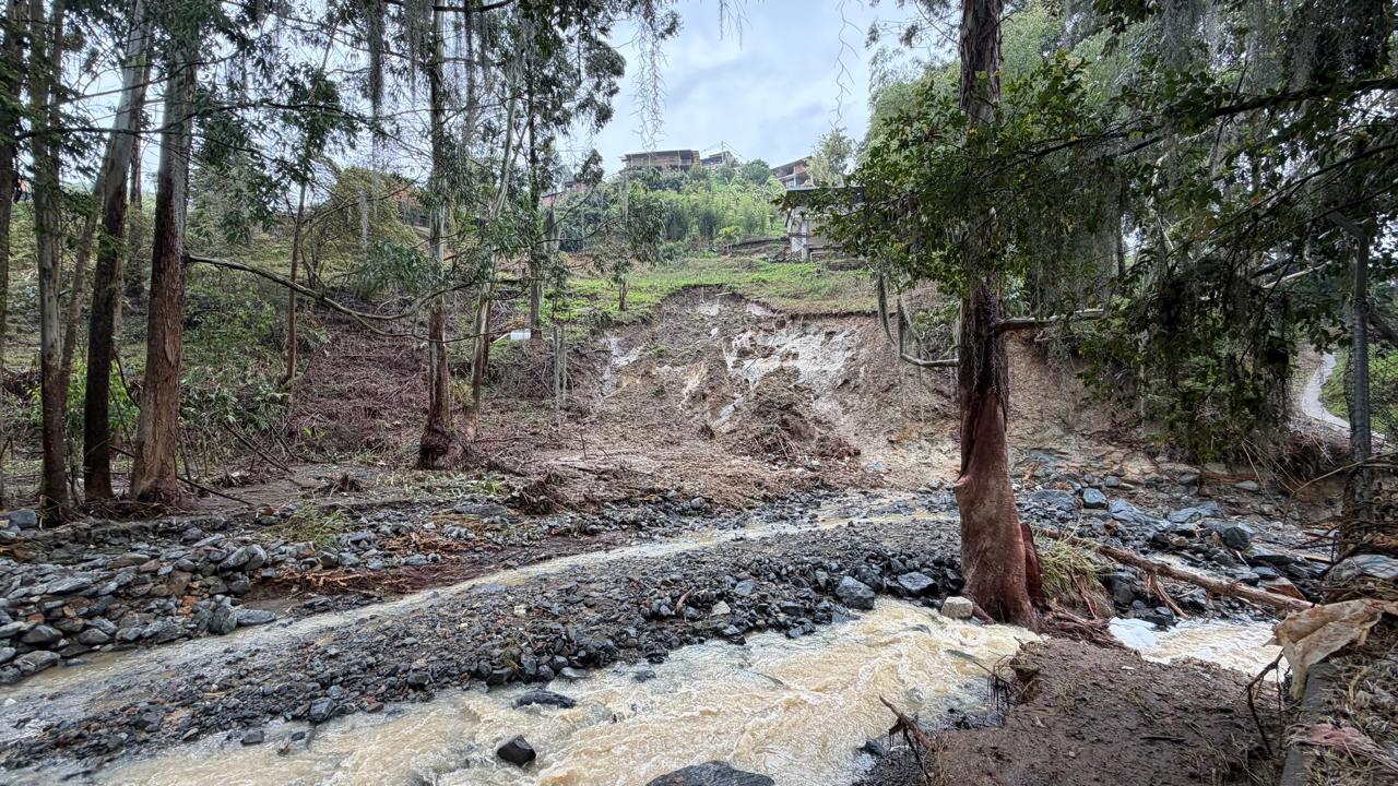Lluvias en Medellín afectan plantas de tratamiento y obligan a racionar agua en zonas rurales de la ciudad