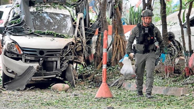 Explosión cerca del puente internacional de Cúcuta deja cuatro policías heridos